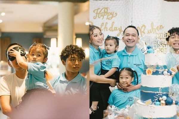 10 Potret Pesta Ulang Tahun Ruben Onsu, Sarwendah Bikin Kejutan Meriah