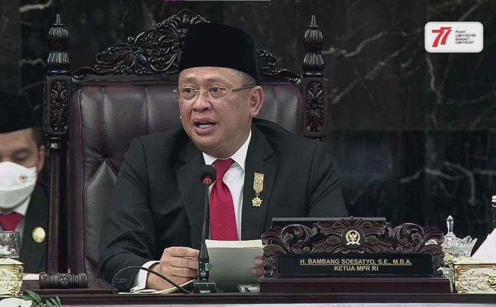 Pidato Lengkap Ketua MPR Dalam Sidang Tahunan MPR RI 2022