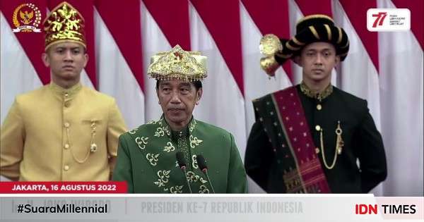 Mengetahui Baju Adat Ajudan Jokowi Saat Sidang Tahunan MPR