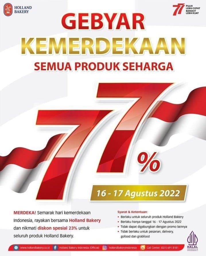 15 Promo Diskon Kemerdekaan HUT RI 17 Agustus 2022 di Semarang, Serbu!
