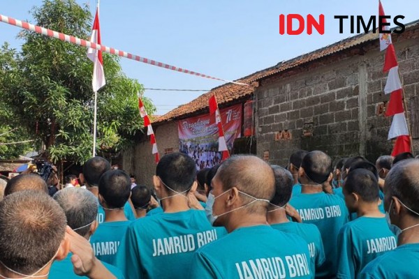 Puluhan Pasien Gangguan Jiwa di Bekasi Ikut Upacara 17 Agustus