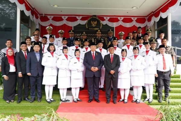 SBY Hadiri Upacara Bendera HUT ke-77 RI di KBRI Kuala Lumpur