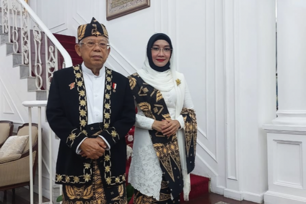 Wapres Ma'ruf Amin Didapuk Beri Khotbah Saat Akad Nikah Kaesang-Erina