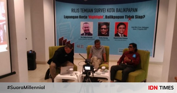 Lembaga Survei Soroti Rendah Tiga Kepuasan Publik Balikpapan