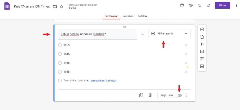 Cara Membuat Soal di Google, Untuk Belajar Hingga Ujian