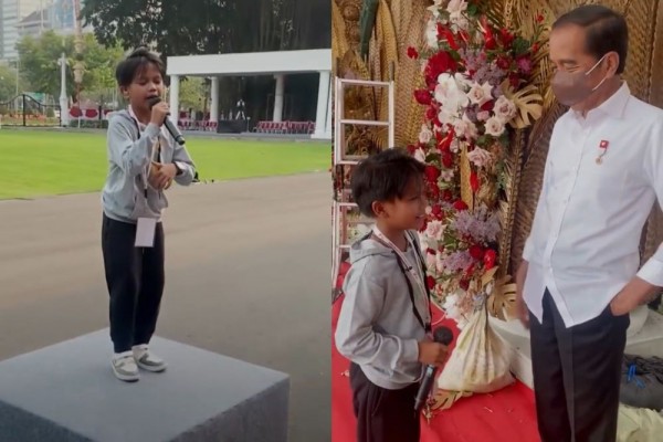10 Momen Farel Prayoga Latihan Manggung di Istana, Dipantau Jokowi