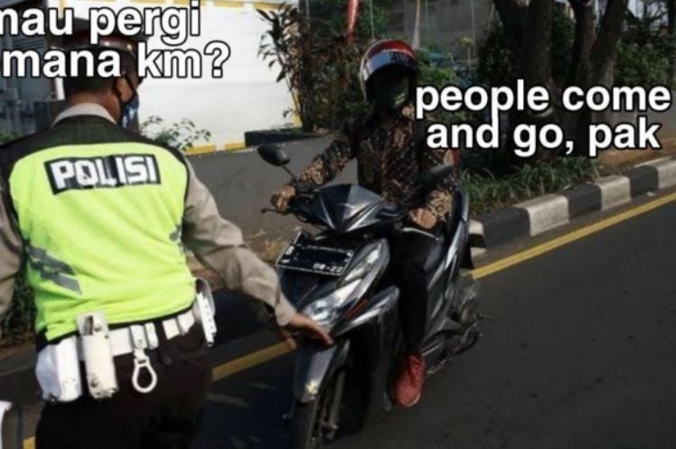 10 Meme Kocak Ditilang Polisi Ini Bikin Ngakak