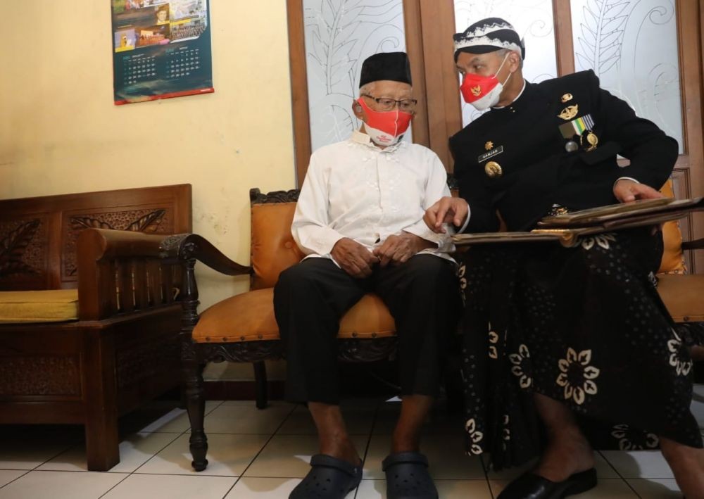 Kakek di Jangli Semarang Ahli Morse Pernah Kawal Pelantikan Bung Karno
