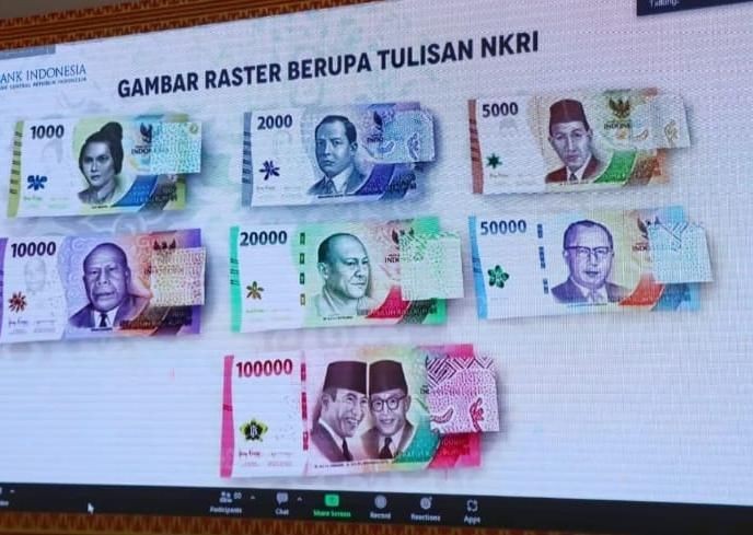 Gubernur Lampung Terima Uang Baru 2022, Nomor Seri Tahun Kelahiran!
