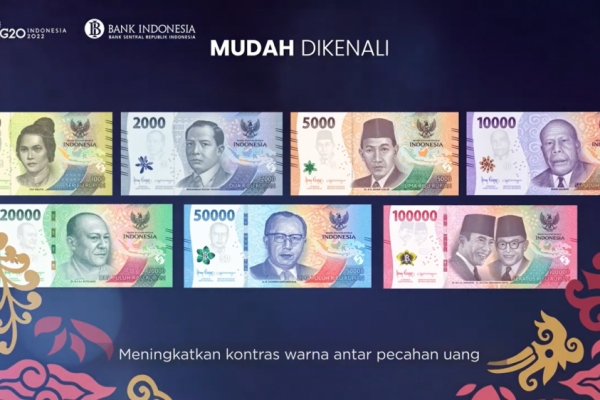 Bi Terbitkan 7 Pecahan Uang Rupiah Kertas Baru Te 2022