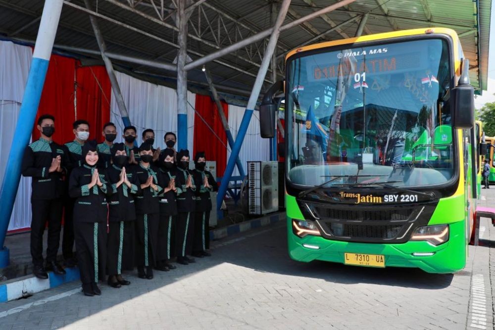 Serunya Naik Bus Trans Jatim dari Terminal Bungurasih ke Porong 