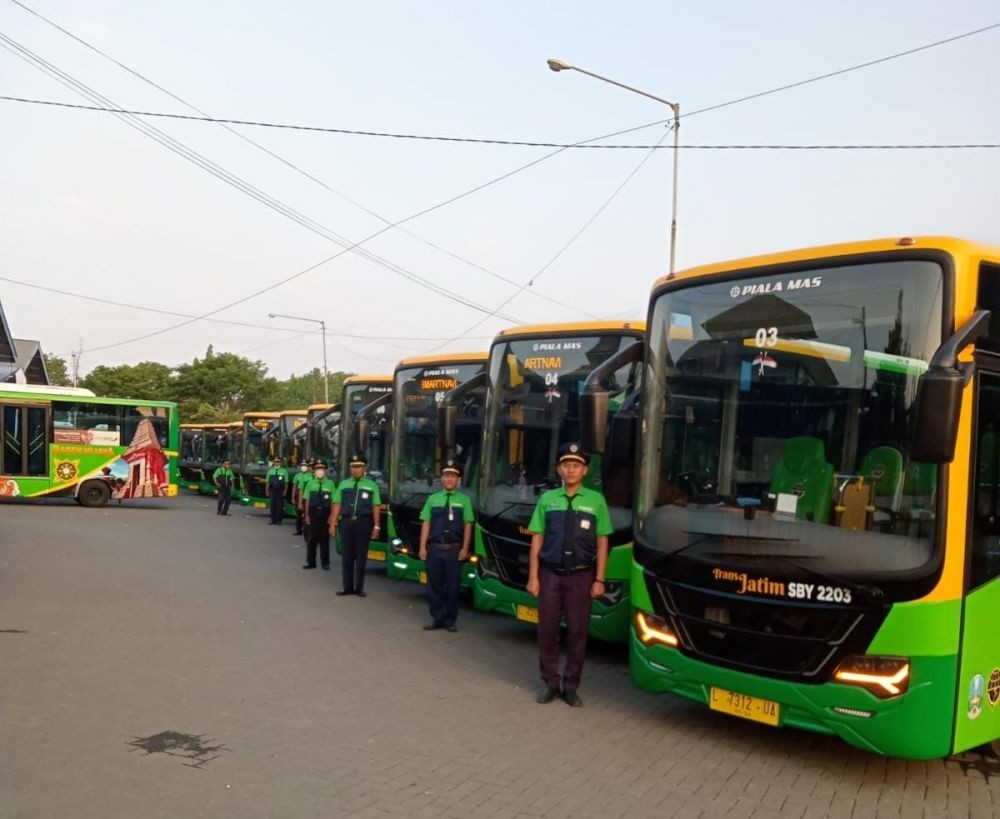Serunya Naik Bus Trans Jatim dari Terminal Bungurasih ke Porong 