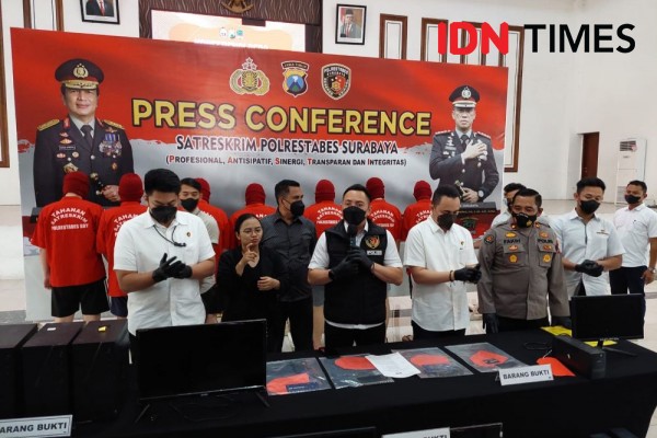 7 Orang Tersangka Judi Online Ditangkap, Gunakan 16 Situs