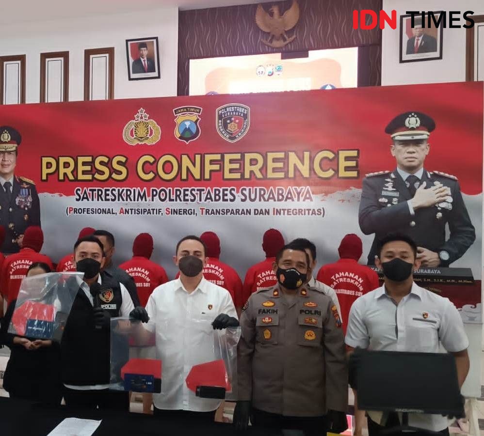 7 Orang Tersangka Judi Online Ditangkap, Gunakan 16 Situs