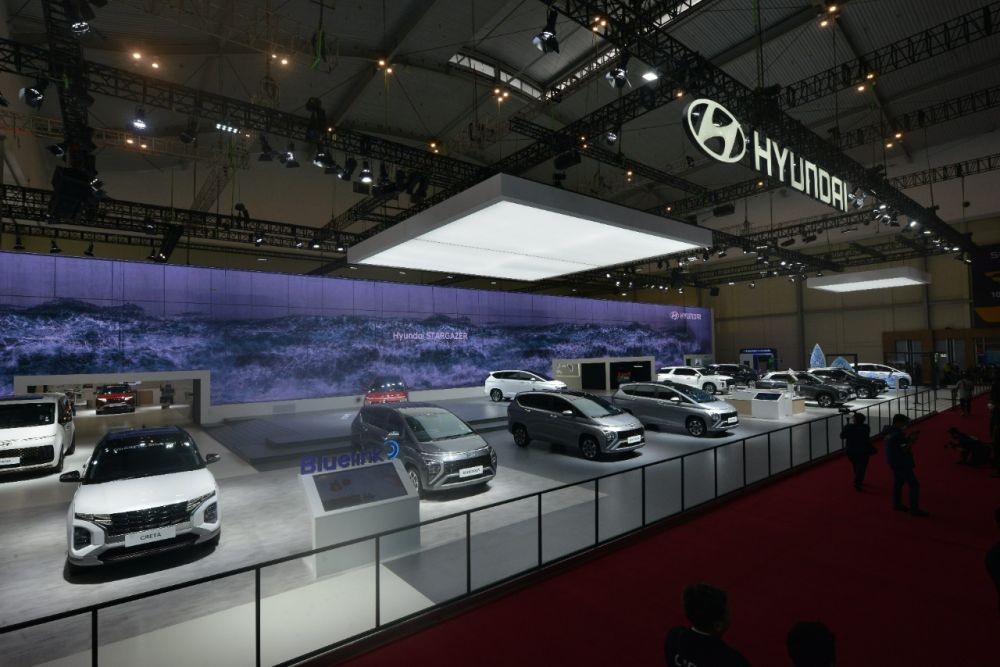 Wow, Hyundai Bukukan 3.619 Pemesanan di GIIAS 2022