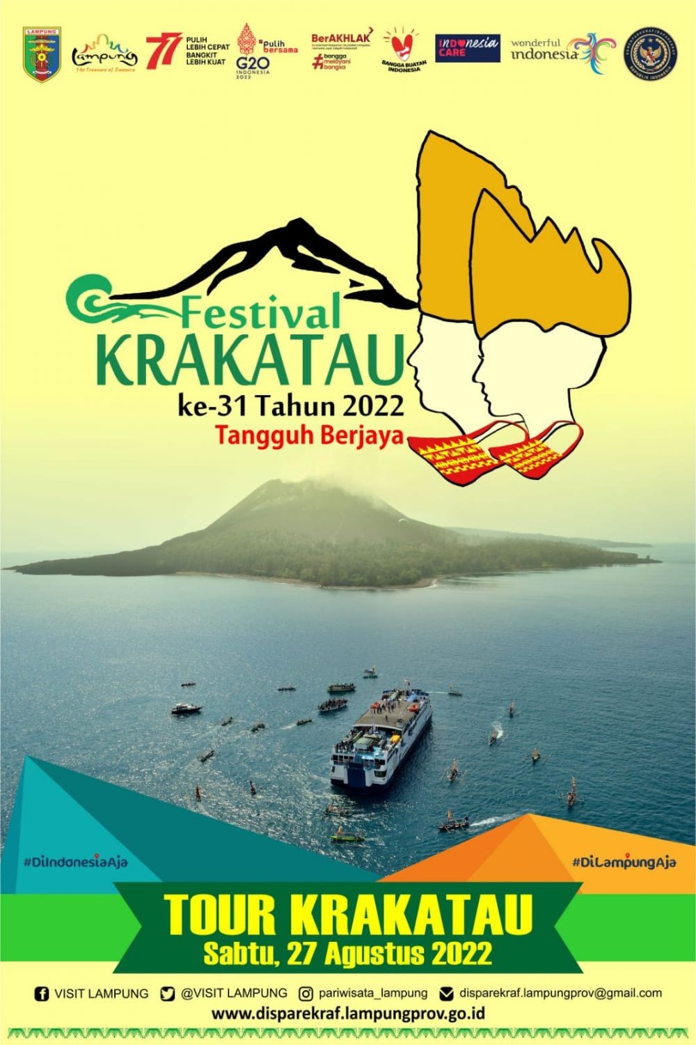 Festival Krakatau 2022 Siap Digelar, Ada Tour Gunung Anak Krakatau!