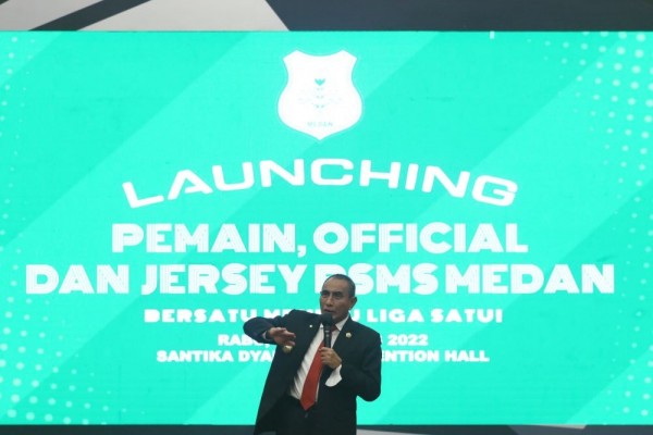 Gubernur Edy Minta Pemain PSMS Berjuang Mati-matian di Lapangan