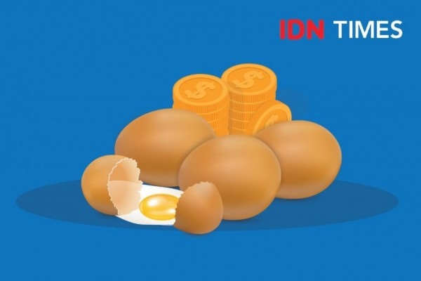 Suara Pedagang di Palembang Soal Harga Telur: Rakyat Tambah Jelata
