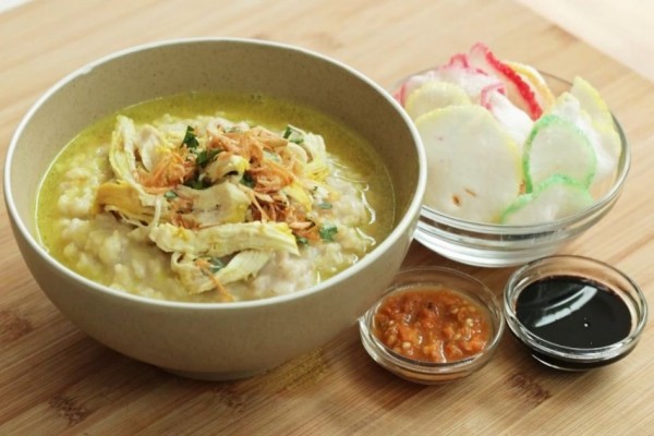 Resep Bubur Ayam Oat Kuah Kuning Ala Devina Hermawan