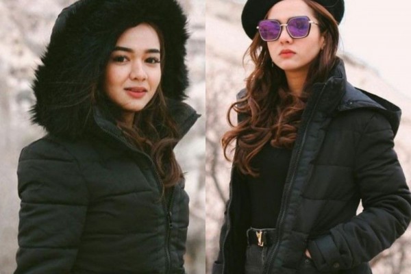 9 Potret Seru Artis Dianda Sabrina Liburan, Enjoy Banget!