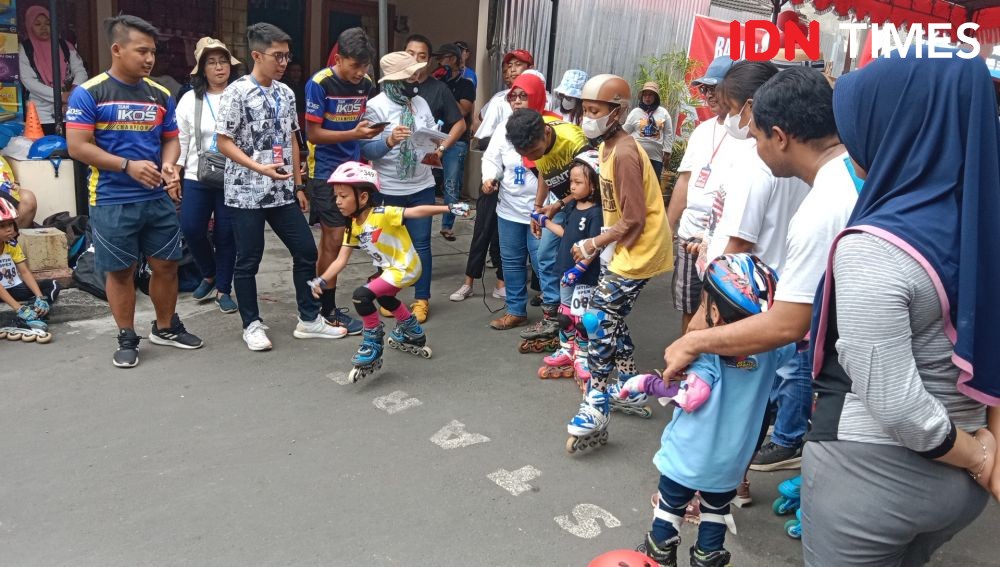 Cuma di Semarang, Lomba Sepatu Roda Tarkam Berhadiah 15 Keping Emas