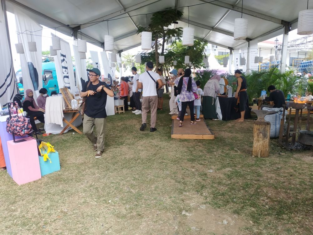 Datang ke Bandung, Sandiaga Uno Apresiasi Festival Kuliner Keuken 2022