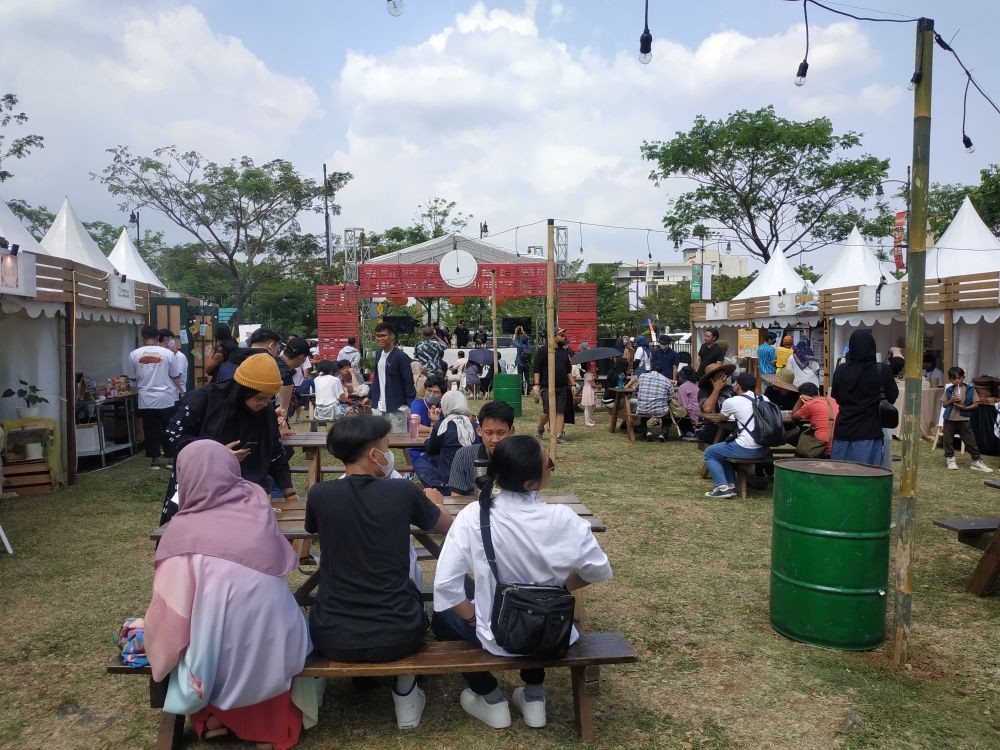 Datang ke Bandung, Sandiaga Uno Apresiasi Festival Kuliner Keuken 2022
