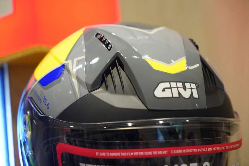 givi open face helmet