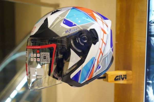 givi open face helmet