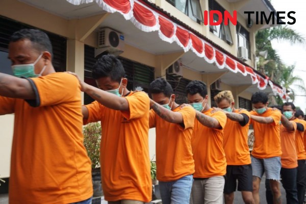 12 Tersangka Pengeroyok Suporter PSS Punya Niat Bikin Onar