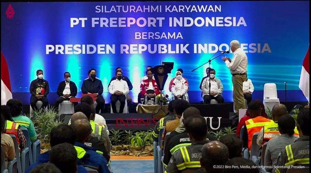 Jokowi Tiba Di Grasberg PT Freeport, Lihat Sejarah Tambang