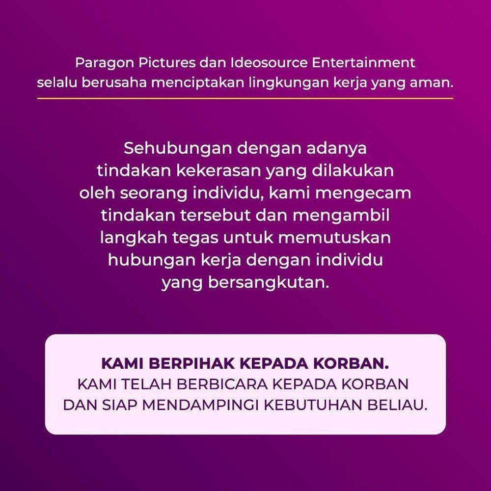 Kronologi Dugaan Kekerasan Sutradara Terganteng Ke Perempuan