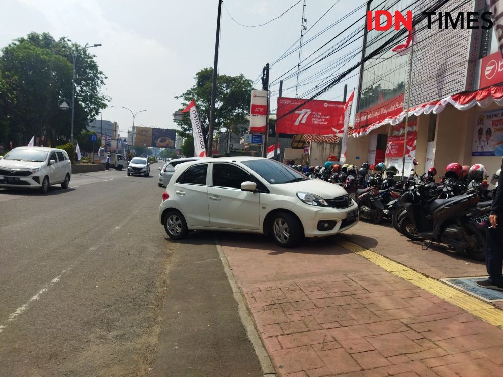 Pemprov Banten Semprot Pemkot Serang Soal Trotoar Jadi Parkiran