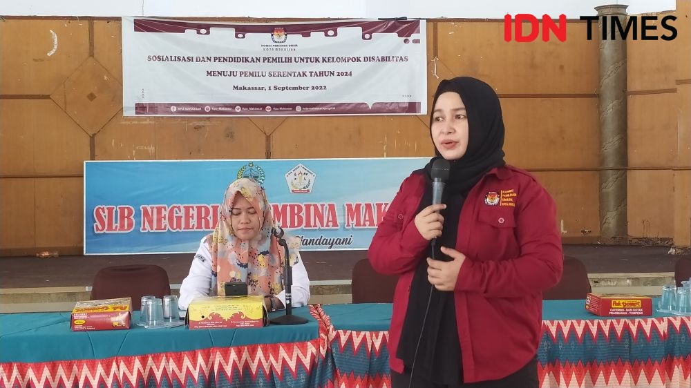 KPU Makassar Ajak Kelompok Difabel Gunakan Hak Politik di Pemilu 2024