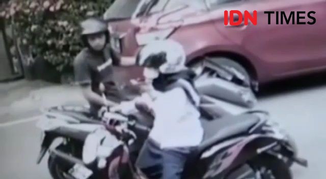 Pencuri Motor di Makassar Modus Tuduh Korban Tabrak Lari Ditangkap