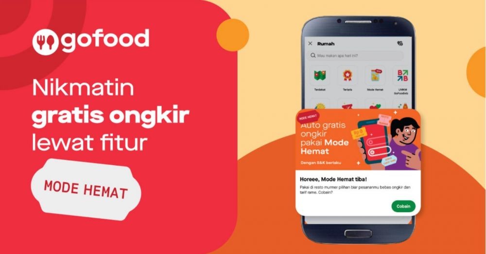 GoFood Luncurkan Fitur Mode Hemat di Medan, Pesan Makan Gratis Ongkir