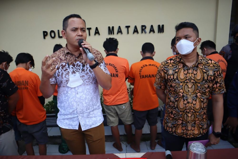 Polresta Mataram Membekuk Buronan Curanmor Polda Bali 
