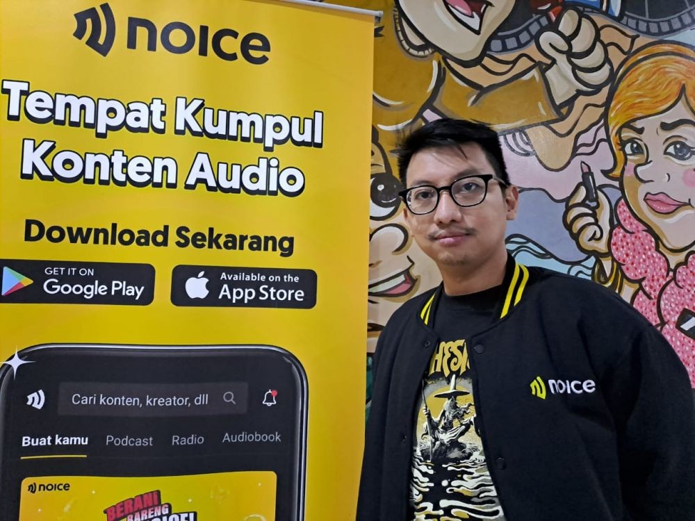 Noice Bekali Ilmu Podcast ke 150 Kreator Bandung