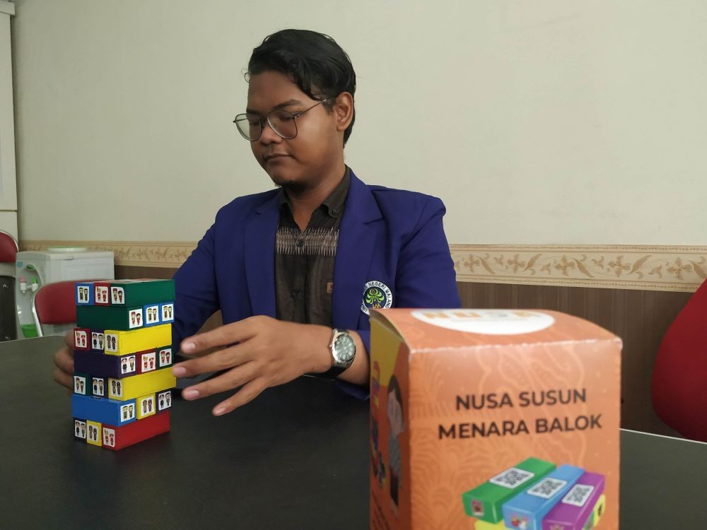 Nusa Susun Menara Balok, Mainan Menambah Pengetahuan Anak