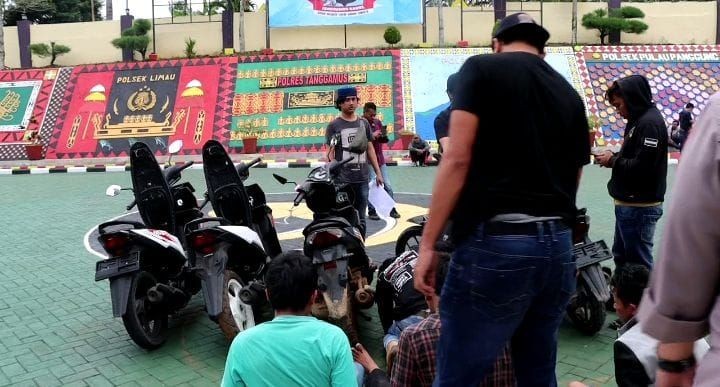 Polisi Tangkap Pelaku Curanmor 10 TKP di Tanggamus, 7 Motor Diamankan