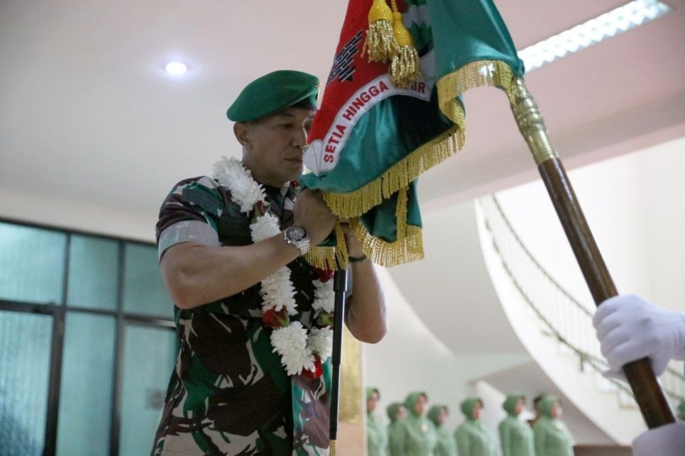 Mayjen TNI Totok Resmi jadi Pangdam XIV Hasanuddin, Disambut Angngaru