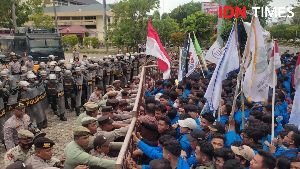 Demo Mahasiswa Tolak BBM di Aceh Ricuh, Ini Kronologinya