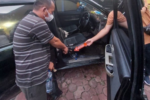 Polisi Tangkap Penimbun 540 Liter Solar saat Isi BBM di SPBU Siantar
