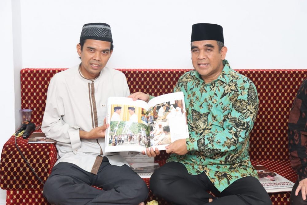 Sekjen Gerindra Temui Ustaz Abdul Somad di Riau, Bahas Apa Saja?