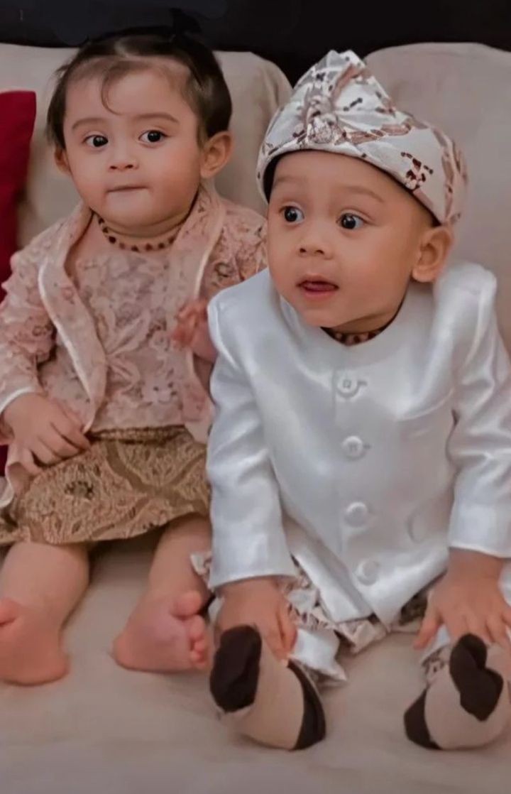 potret baby Leslar di pertunangan pamannya (instagram.com/repaaml1461_))