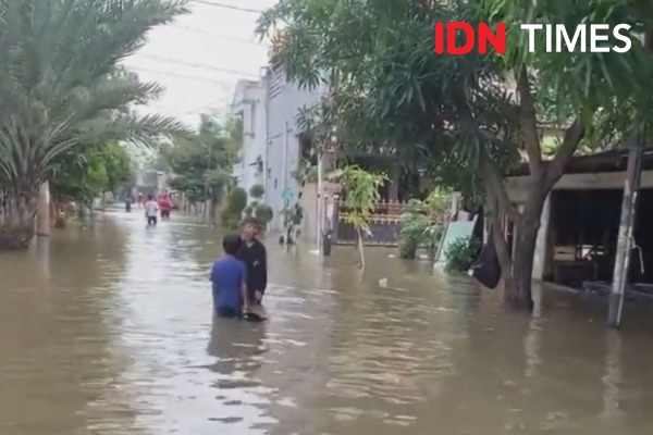 Ratusan Rumah Di Perumahan Ciledug Indah Masih Banjir