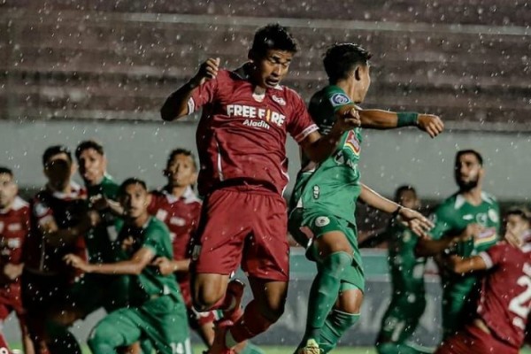 7 Aksi Pemain PSS Sleman Menang Tipis Lawan Persis di Maguwoharjo