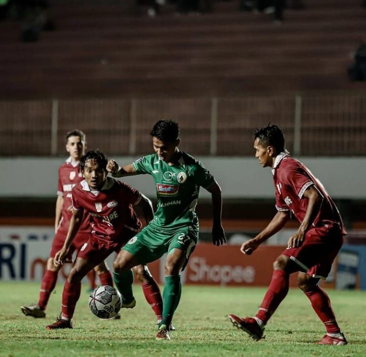 7 Aksi Pemain PSS Sleman Menang Tipis Lawan Persis di Maguwoharjo 