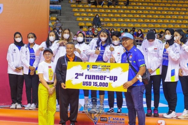 Bandung bjb Tandamata Raih Perunggu Diajang ASEAN Grand Prix 2022