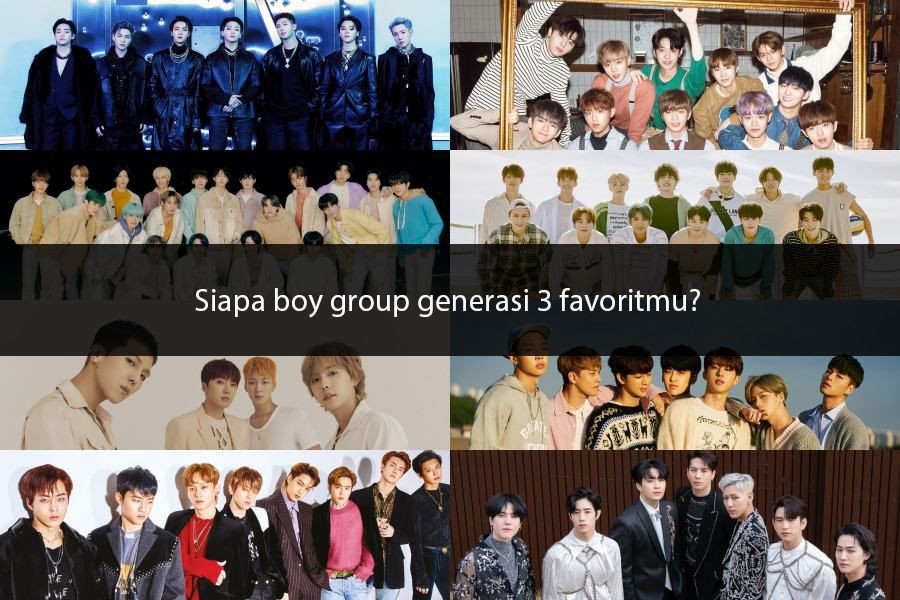 [QUIZ] Pilih Boy Group Gen 3 Favorit dan Kami Bisa Tebak Peruntunganmu!